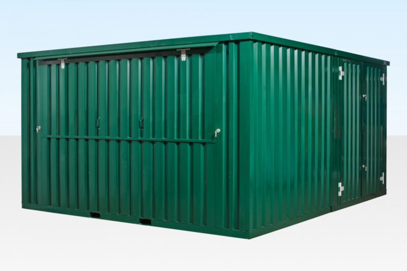 3m x 4.2m Side Linked Flat Packed Kiosk Bundle - Image 2